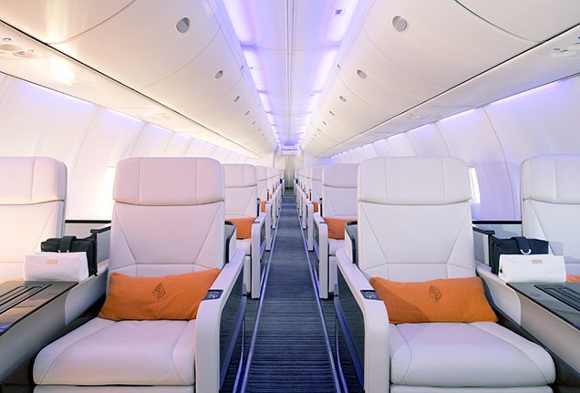 Inside the Four Seasons Jet
