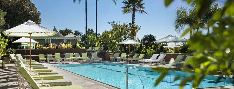 pool at Four Seasons Hotel Los Angeles at Beverly Hills