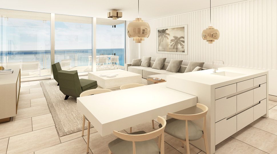 Four Seasons Surf Club Living Room