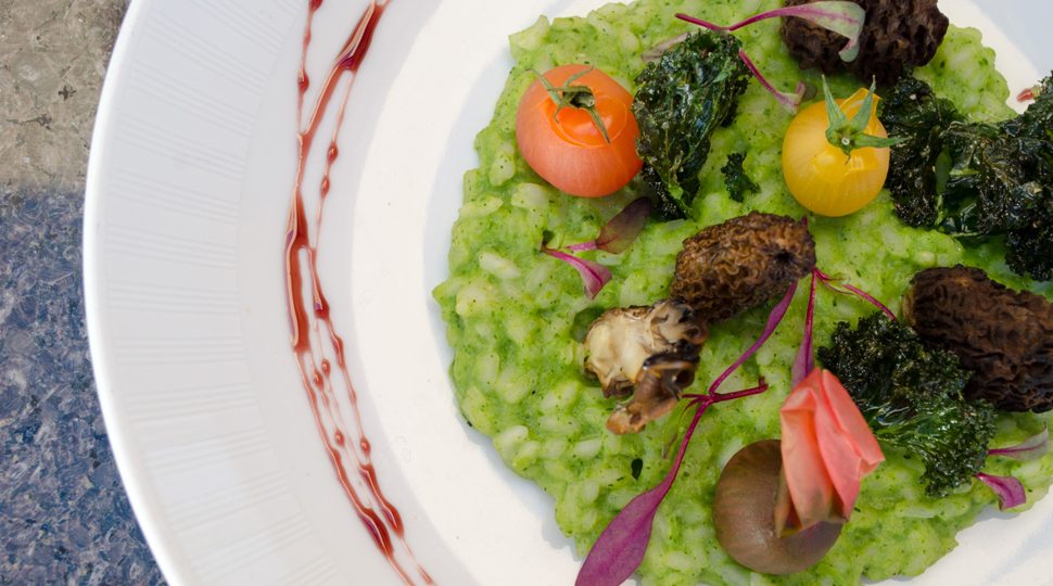 A green dish in Scottsdale