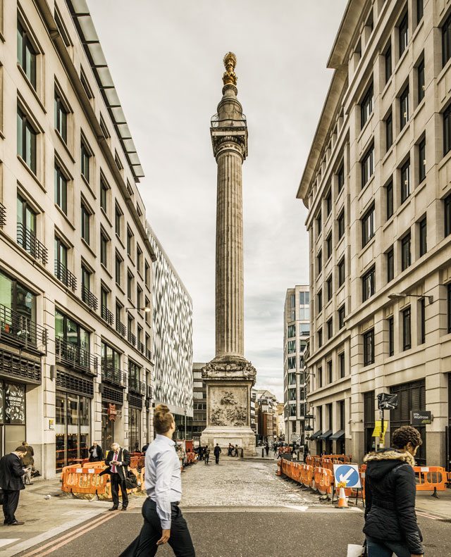 The Monument in London