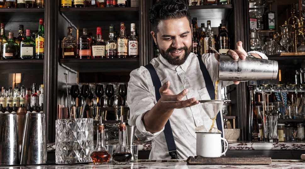 Four Seasons Mexico's Bartender Axel Pimentel