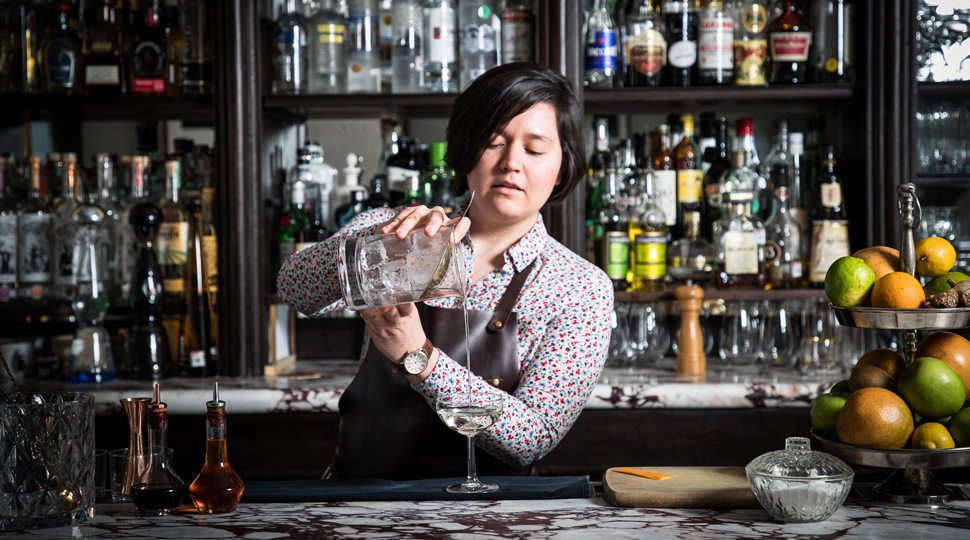 Four Seasons Mexico's Bartender Fatima Leon