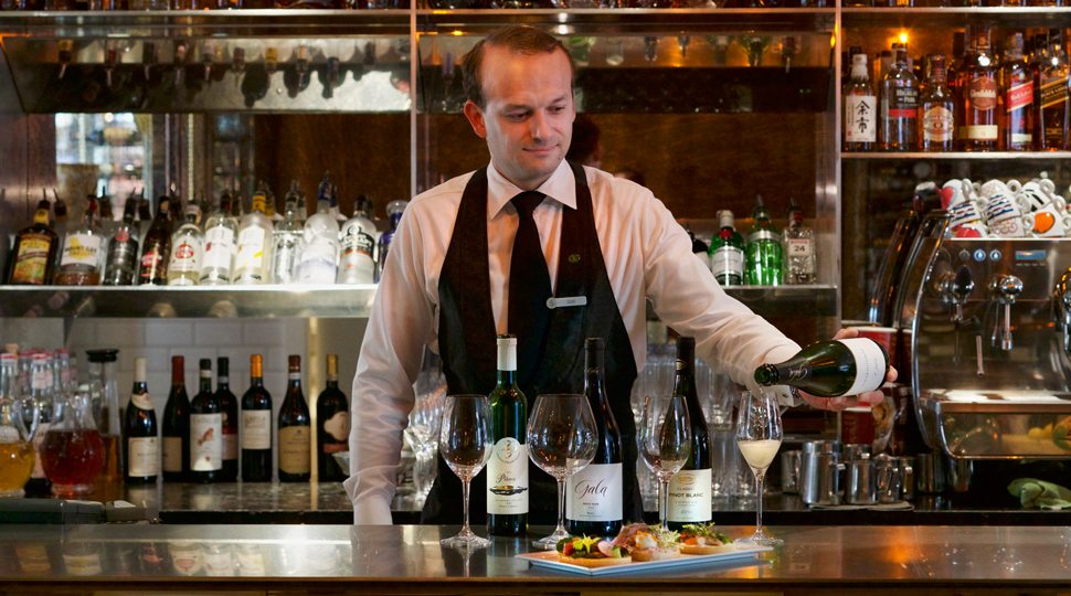 Four Seasons Prague's Sommelier.