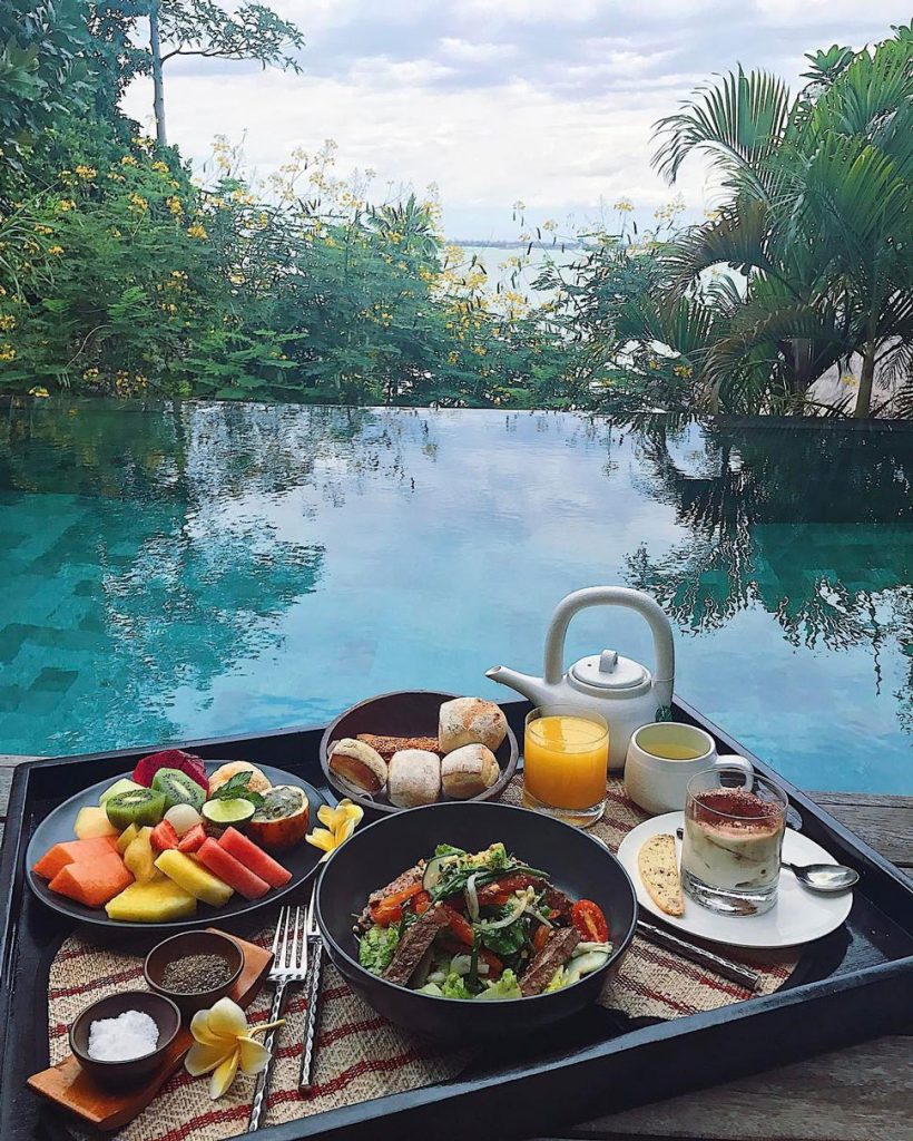 Plunge pool at Four Seasons Resort Bali at Jimbaran Bay