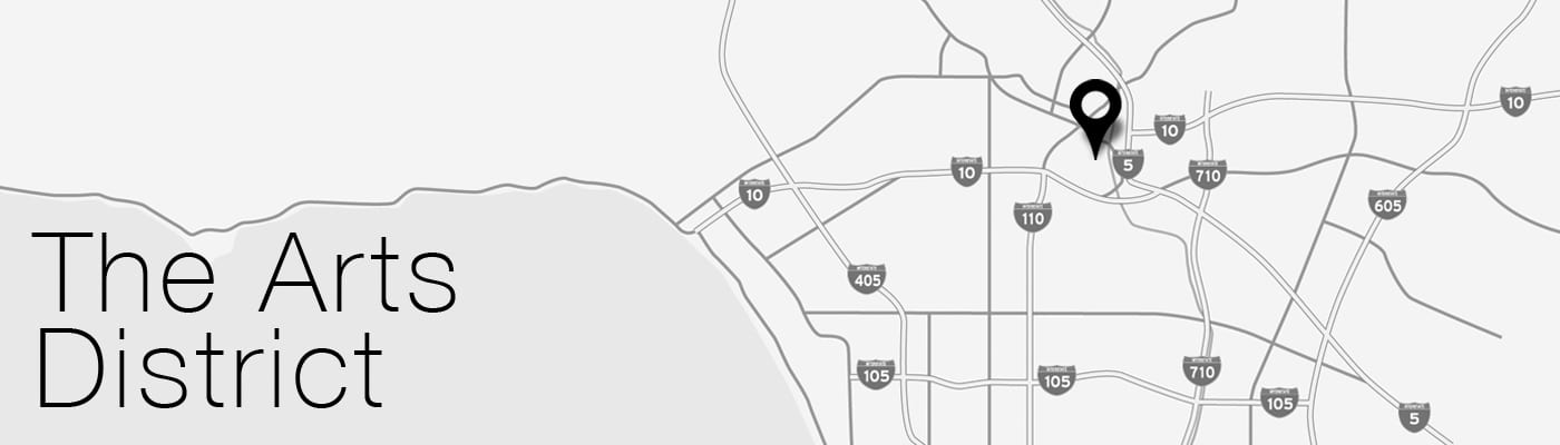 Arts District LA Map