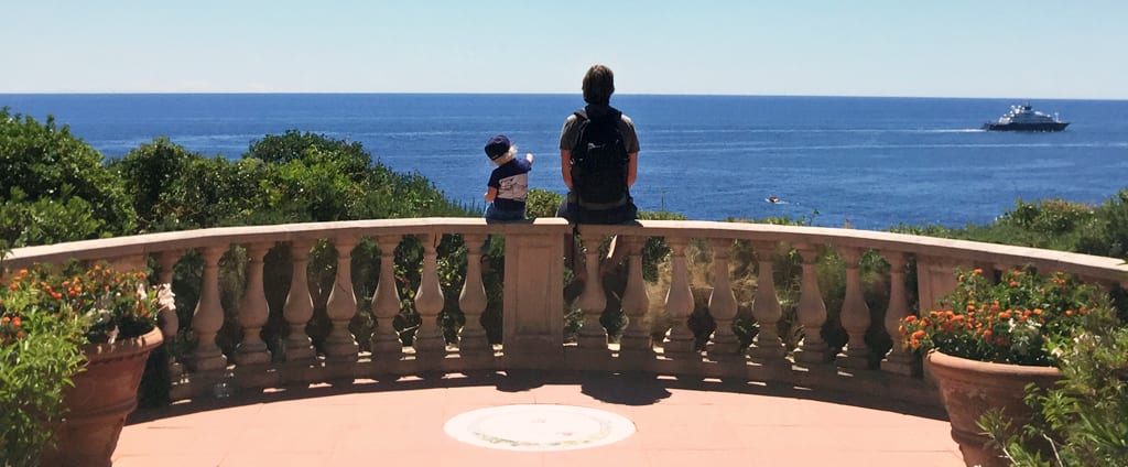 Eric Christian Olsen and son