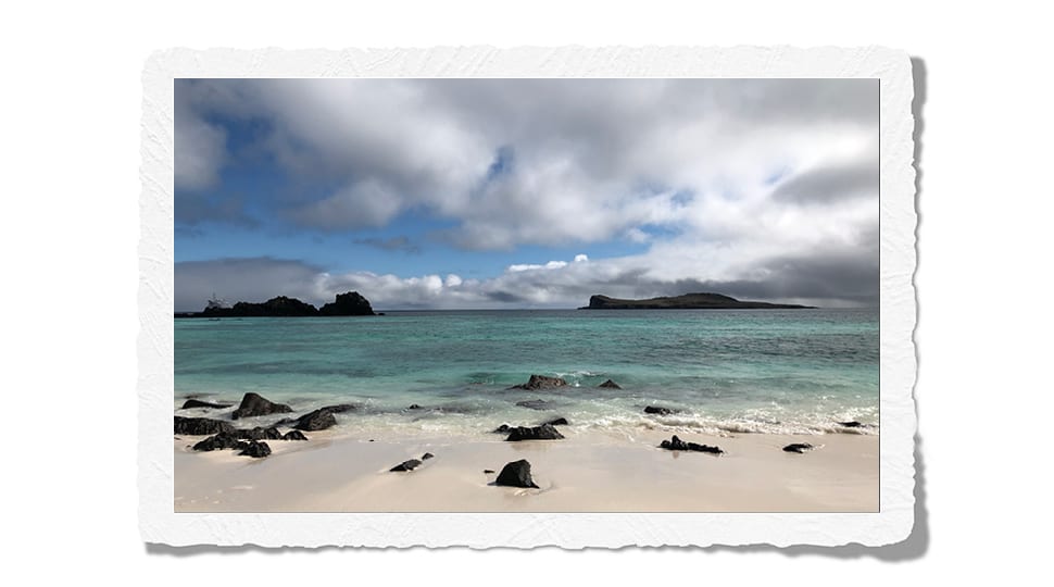 Galápagos beach