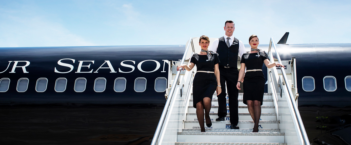 Private Jet Flight Attendants Banner