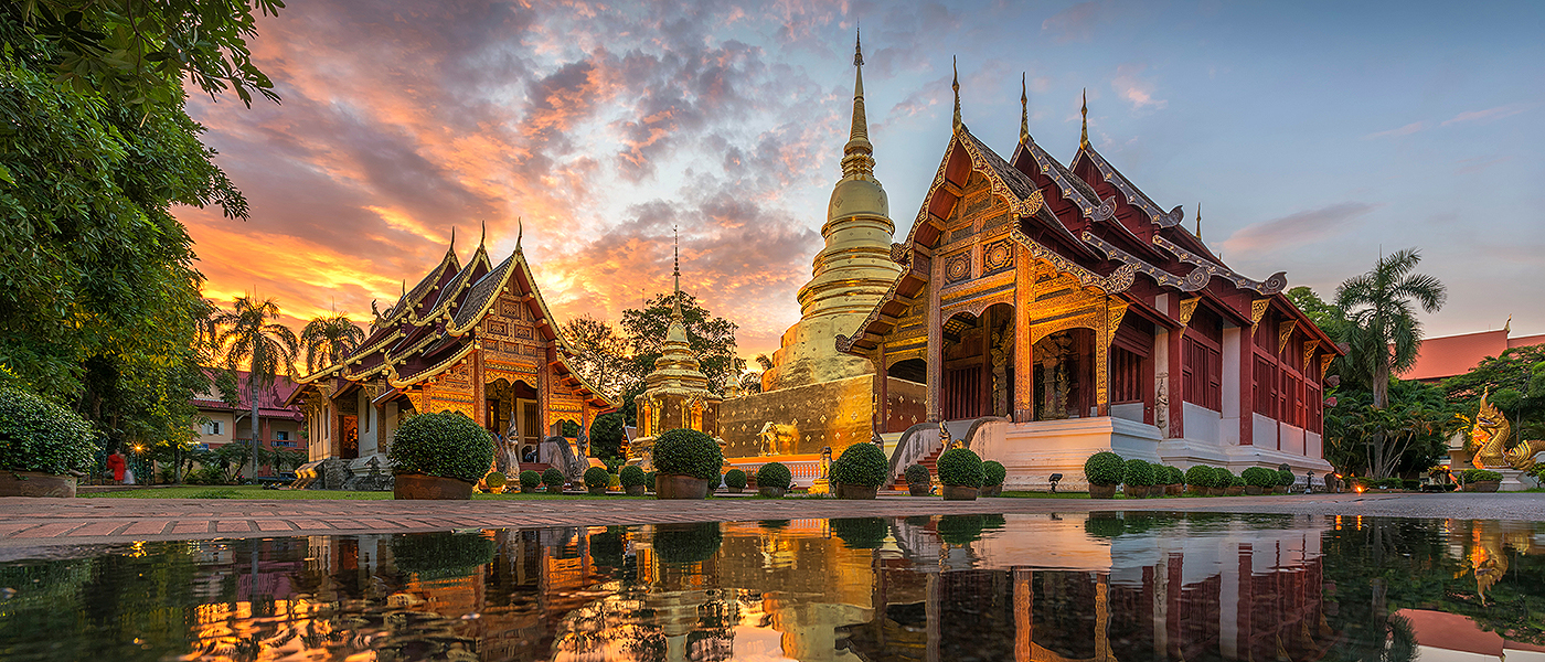 Phra Singh Waramahavihan Temple Of Thailand