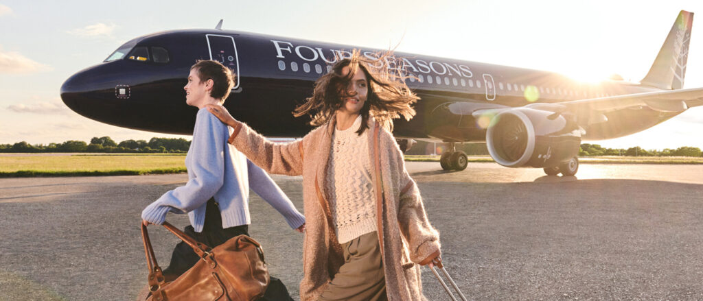 See the World Together With the Four Seasons Private Jet Experience