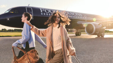 See the World Together With the Four Seasons Private Jet Experience